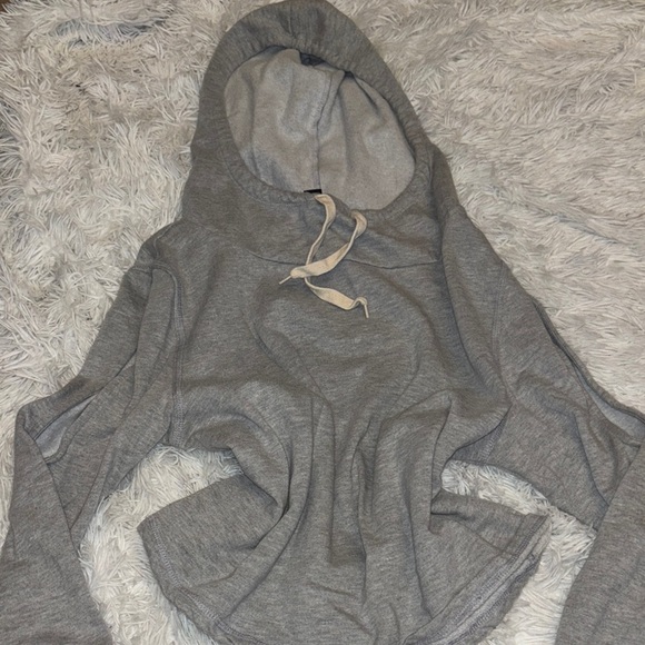 Gray Hooded Sweatshirt - Picture 1 of 5
